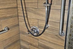 Custom-Tile-Shower-with-Hand-Held-Shower-Head-and-Comfort-Overhead-Shower-Head